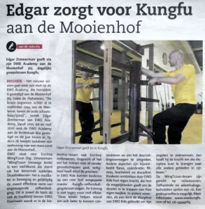 EWO Academy, Kung Fu aan de Mooienhof 315 in Enschede